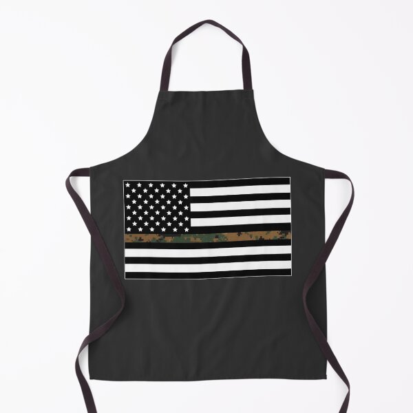 Item preview, USA Flag (Marine Forest Camo) designed and sold by CM-PD.