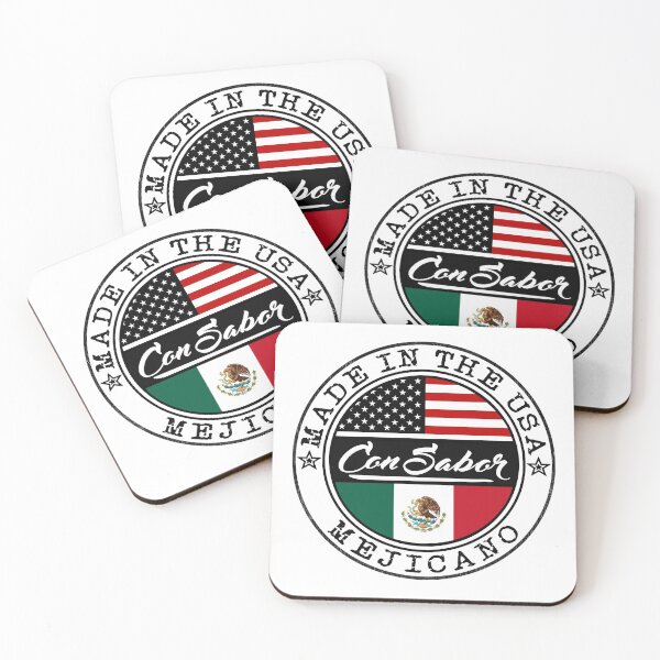 Item preview, Made In The USA Con Sabor Mejicano designed and sold by silverbackmerch.