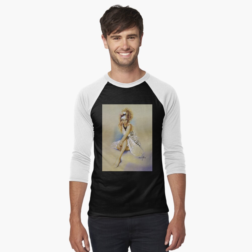 Item preview, Baseball ¾ Sleeve T-Shirt designed and sold by sara-moon.