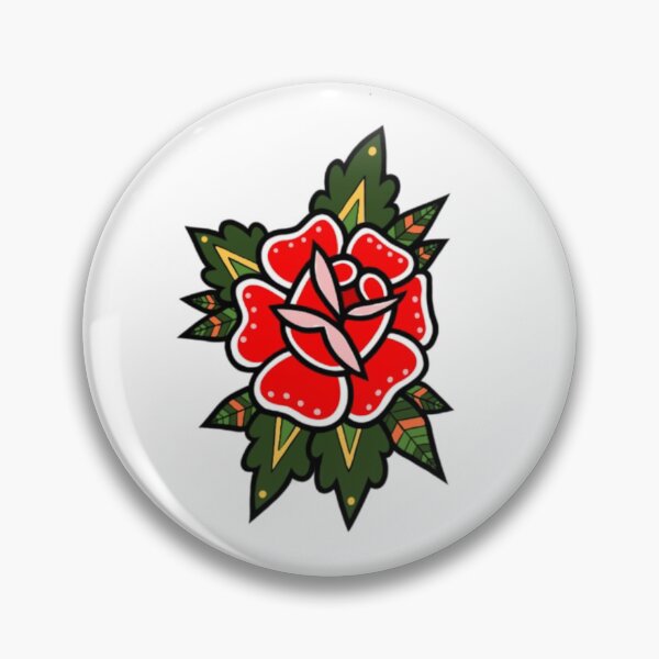 Item preview, Traditional Tattoo Rose designed and sold by Alea Laura.