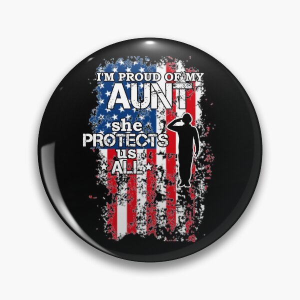 Item preview, Proud My Aunt Protects Us All Shirt Veteran Gear designed and sold by DynamicDesign.