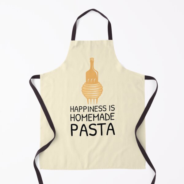 Item preview, Yummy Homemade Pasta Happiness Quote designed and sold by Telle Garcia.