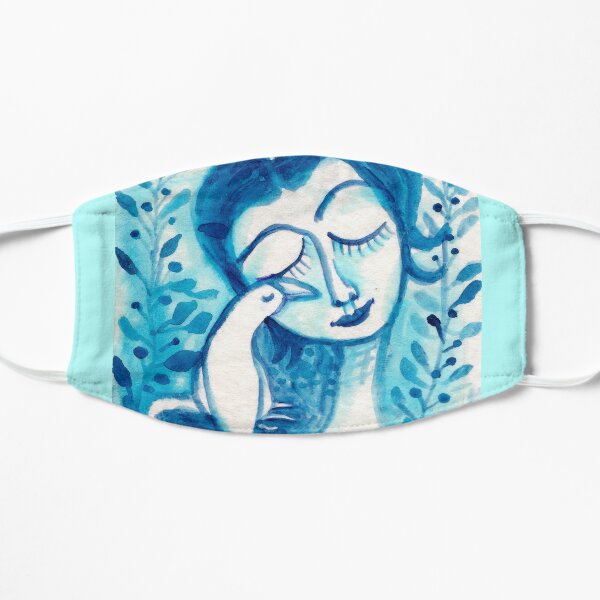 Way To Blue Flat Mask