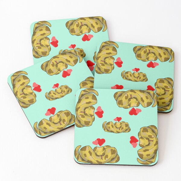 Item preview, Banana Python Love Hearts designed and sold by DesignsBySaxton.