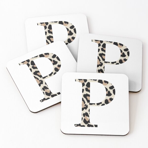 Item preview, P - Cheetah / Leopard Print designed and sold by Jessica Schaub.