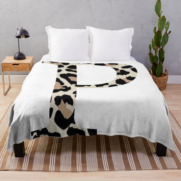 Item preview, P - Cheetah / Leopard Print designed and sold by Jessica Schaub.