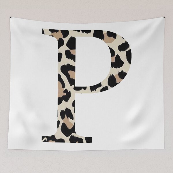 Item preview, P - Cheetah / Leopard Print designed and sold by Jessica Schaub.