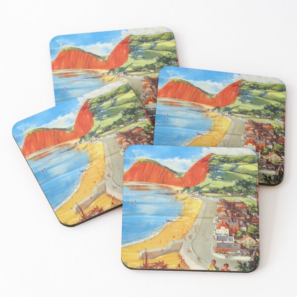 Item preview, Railway Poster Sidmouth designed and sold by stickart-marek.