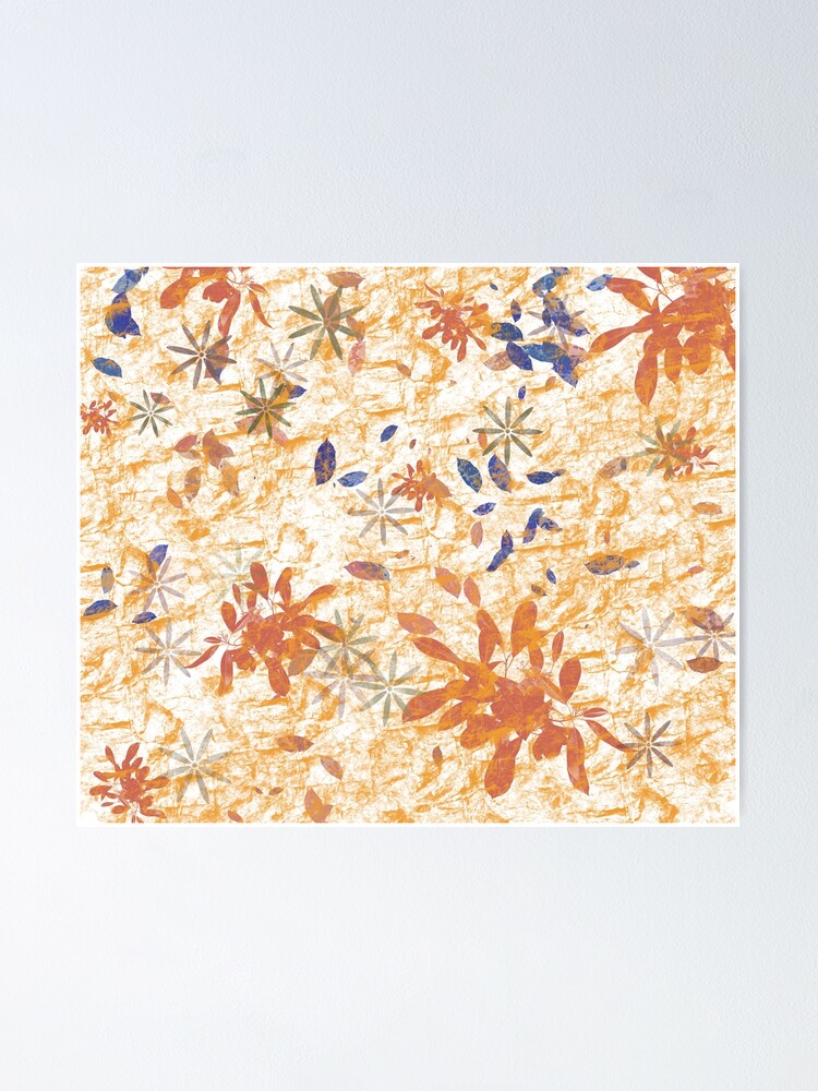 Thumbnail 1 of 3, Poster, Abstract Floral Pattern designed and sold by lorensefcik.