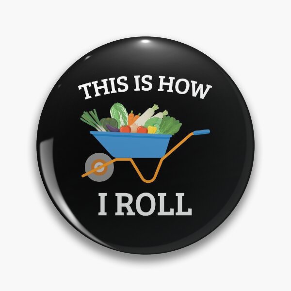 Item preview, Gardener Design - This is How I Roll - a Wheelbarrow! designed and sold by EstelleStar.
