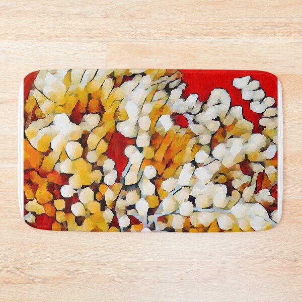 Item preview, Mimosa Flower Abstract Art designed and sold by Elenia Design.