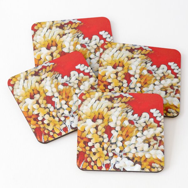 Item preview, Mimosa Flower Abstract Art designed and sold by Elenia Design.