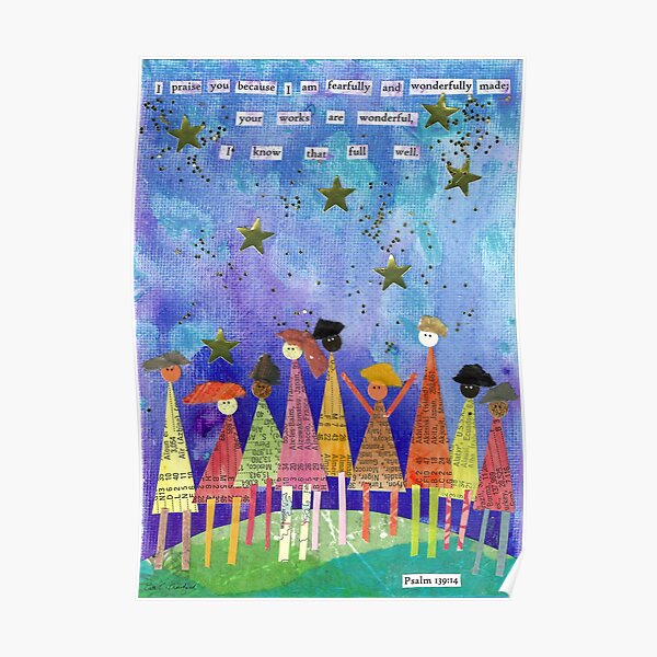 Psalm 139:14 Poster