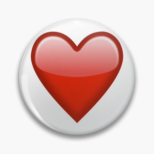 Item preview, heart emoji designed and sold by Emojiames.