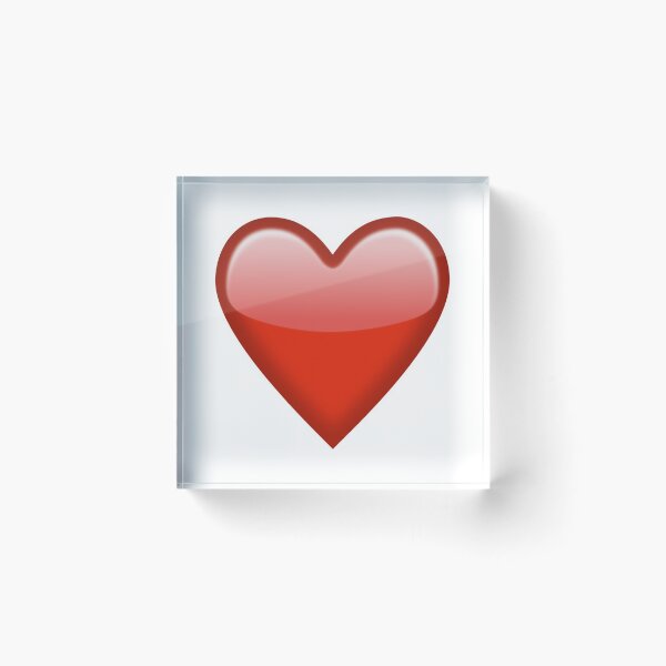 Item preview, heart emoji designed and sold by Emojiames.
