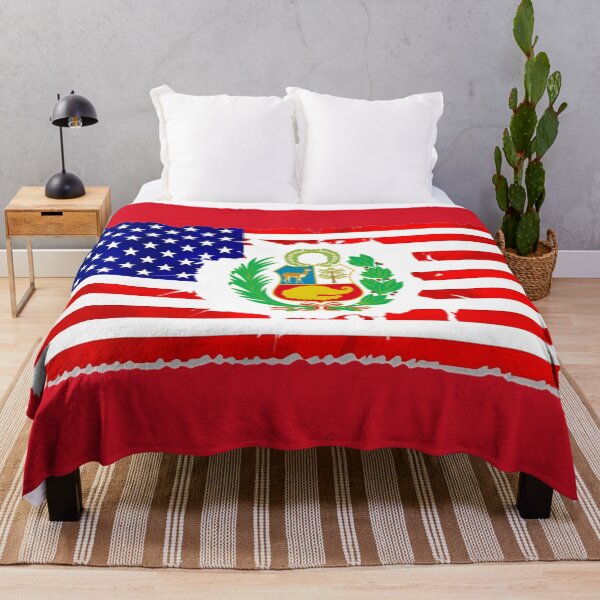 Item preview, Peruvian American Flag Combo designed and sold by CRHPOD20.