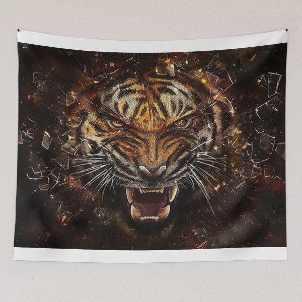 Item preview, cool lion design designed and sold by aliwaqas22.