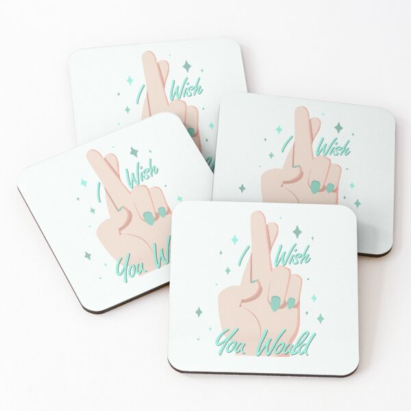 Item preview, I Wish You Would Sticker designed and sold by mgloriadesign.