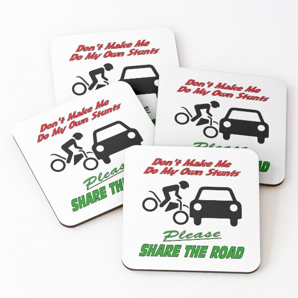 Item preview, My Own Stunts - Share the Road designed and sold by KarDanCreations.