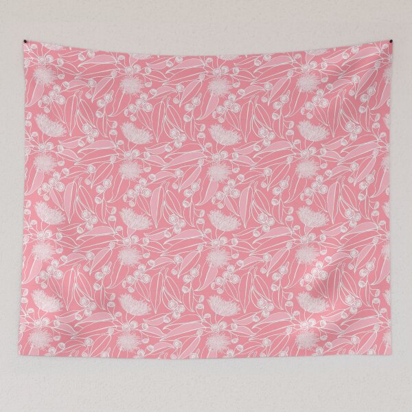Item preview, Eucalyptus Pink Garden - Dusty Pink Color Palette designed and sold by Sketchbook Designs.
