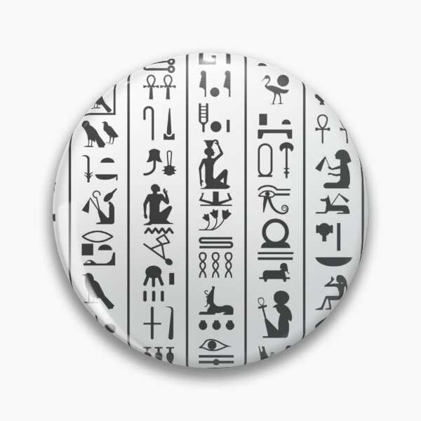 Artikelvorschau, Hieroglyphen entworfen und verkauft von ablacktv.