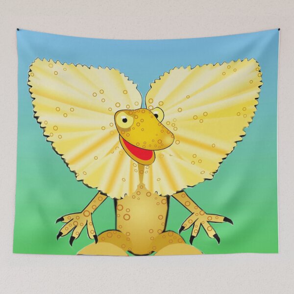 Item preview, Frilled Neck Lizard Novelty Post Card  designed and sold by Lois-jessop.