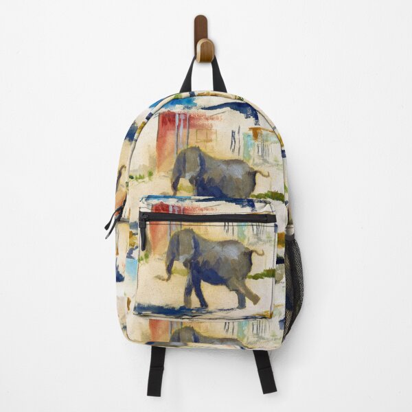 Item preview, The running elephant enjoys freedom designed and sold by Lillian Berthel.
