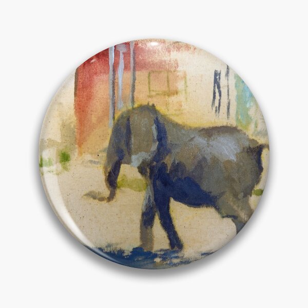 Item preview, The running elephant enjoys freedom designed and sold by Lillian Berthel.