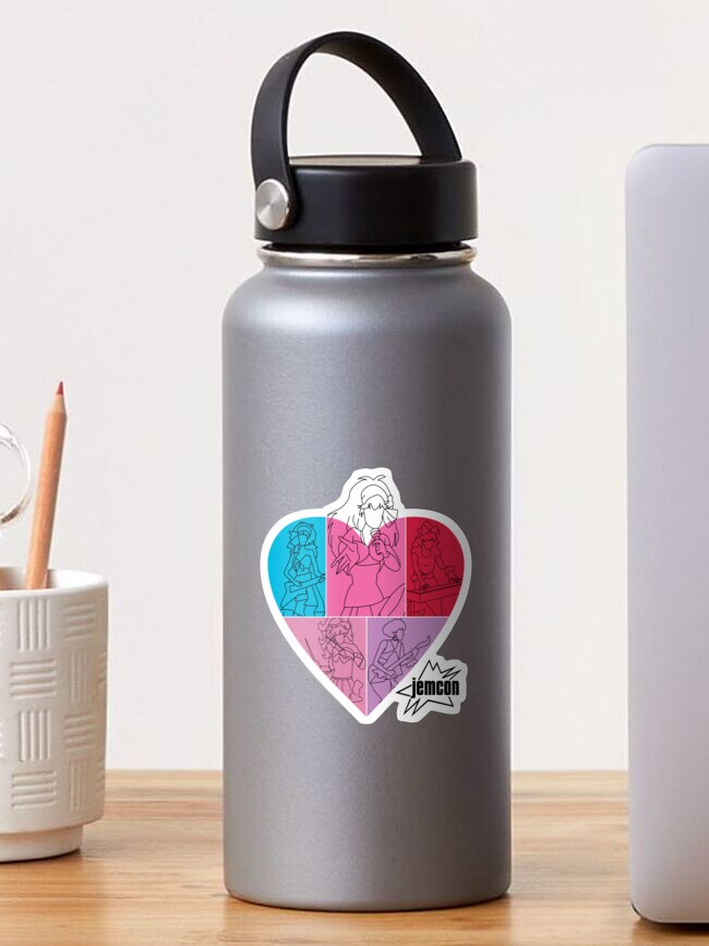 Thumbnail 1 of 3, Sticker, Straight from the Heart JemCon 2017 designed and sold by JemCon.