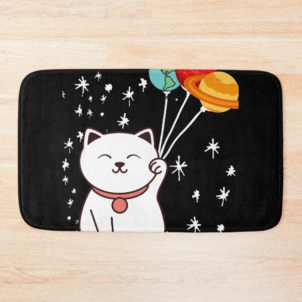 Item preview, Cute cat - Planets  designed and sold by CINE-STORE.