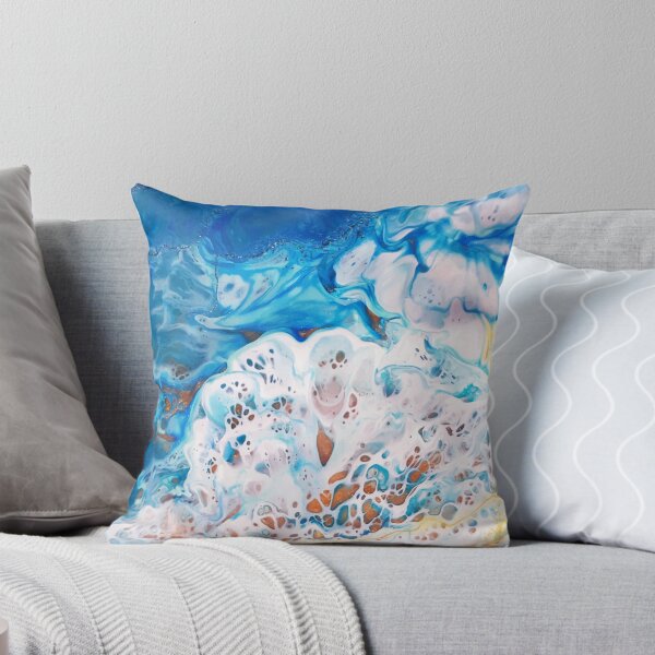 Item preview, Great Sea Waterpaint Blue Beach Ocean designed and sold by mr-var.
