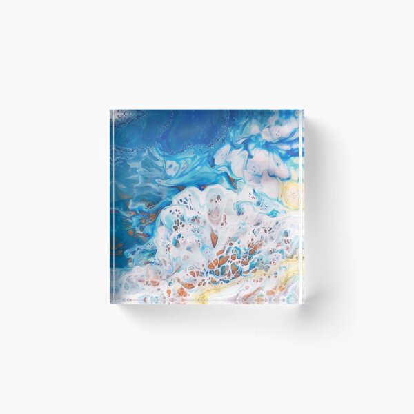 Item preview, Great Sea Waterpaint Blue Beach Ocean designed and sold by mr-var.