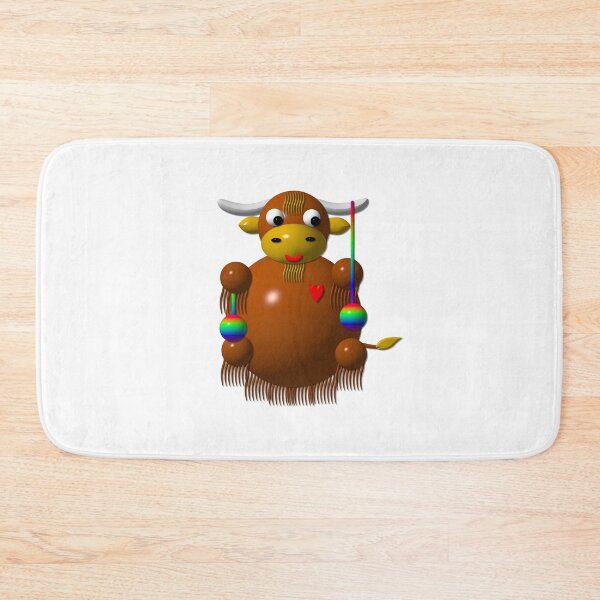 Item preview, Cute Yak with Yo-Yos designed and sold by Artist4God.