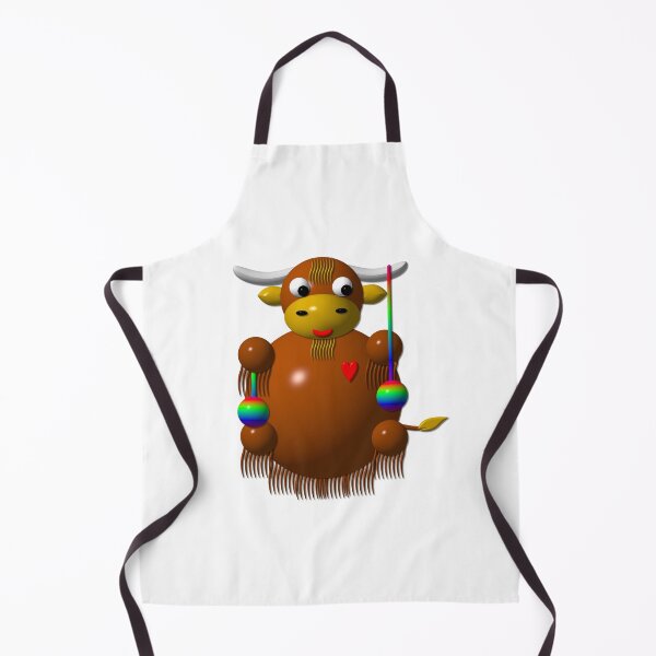 Item preview, Cute Yak with Yo-Yos designed and sold by Artist4God.