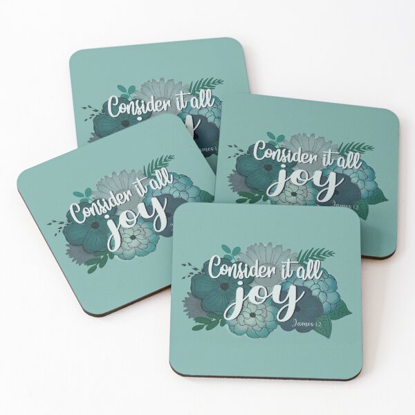 Item preview, Consider It All Joy James 1:2 designed and sold by WingedByJos.
