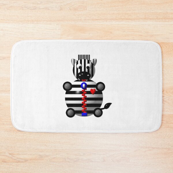 Item preview, Cute Zebra with a Zipper designed and sold by Artist4God.