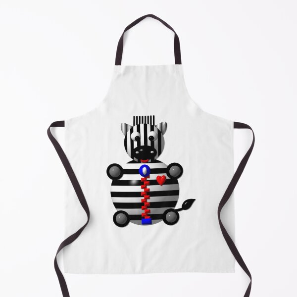 Item preview, Cute Zebra with a Zipper designed and sold by Artist4God.