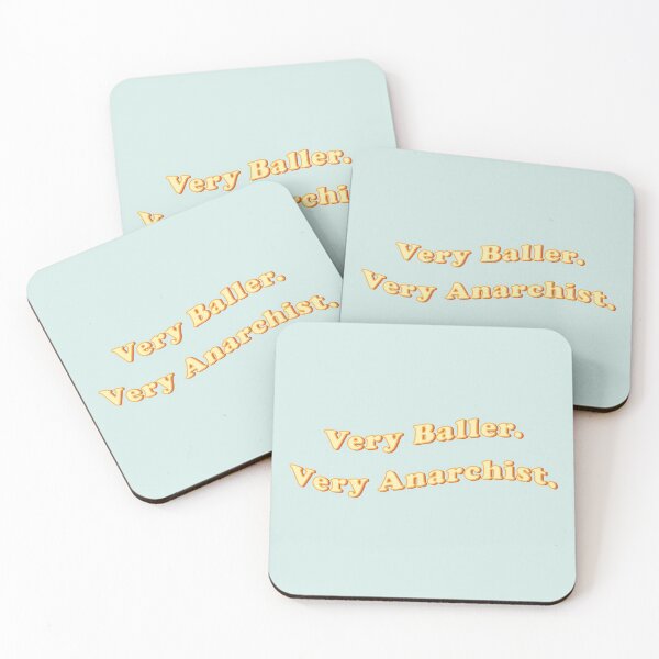 Item preview, Very Baller Very Anarchist Ladybird Quote designed and sold by Freshfroot.