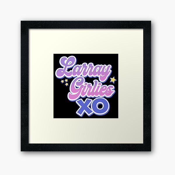 "Larray Girlies xo" Framed Art Print for Sale by MisterPlop Redbubble