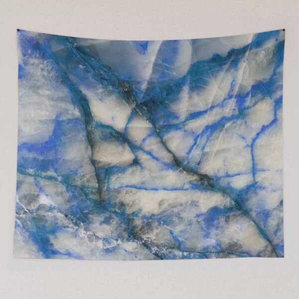 Item preview, Electric Fractures - Blue designed and sold by pietrify.