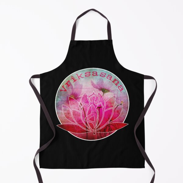 Item preview, Floral Yoga Tree Pose Vriksasana Yogini Hindu Meditation Mindfulness Asana  designed and sold by Bragamontes.