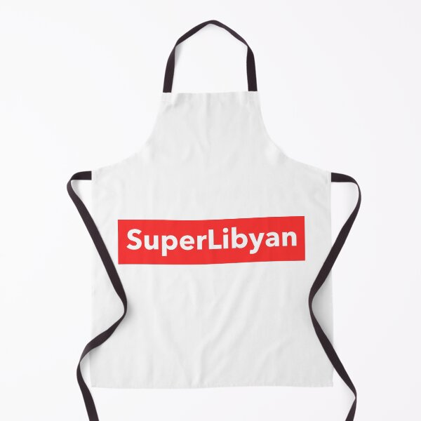 Item preview, Super Libyan Red And White Logo with a Stylish Design designed and sold by ArabCorner.