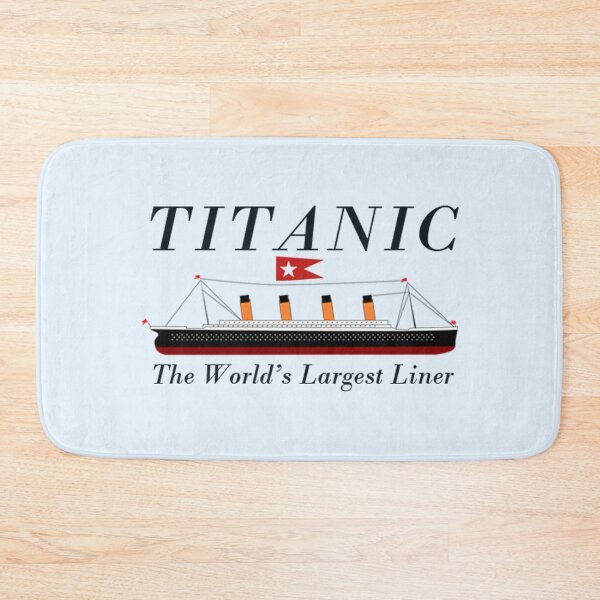 Aperçu de l'œuvre Titanic Sinking Vintage Poster Cruise Ship Ocean Atlantique Voyage créée et vendue par TopTeeShop.