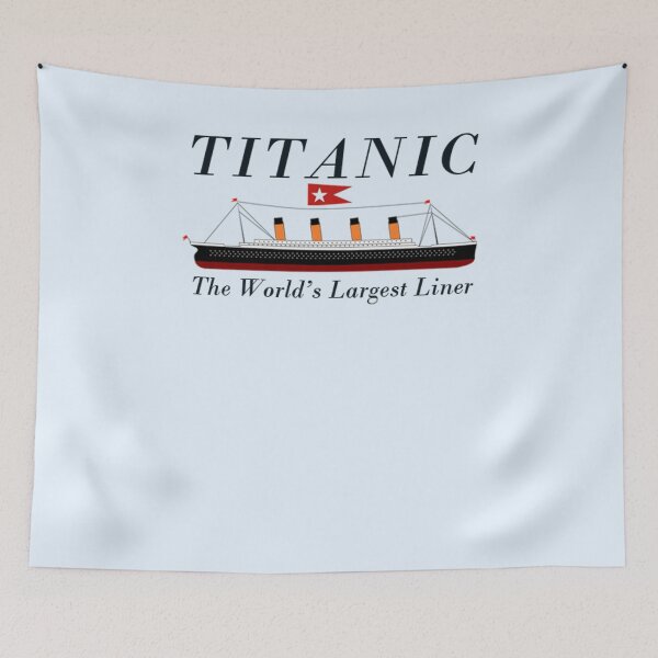 Item preview, Titanic Sinking Vintage Poster Cruise Ship Atlantic Ocean Voyage  designed and sold by TopTeeShop.