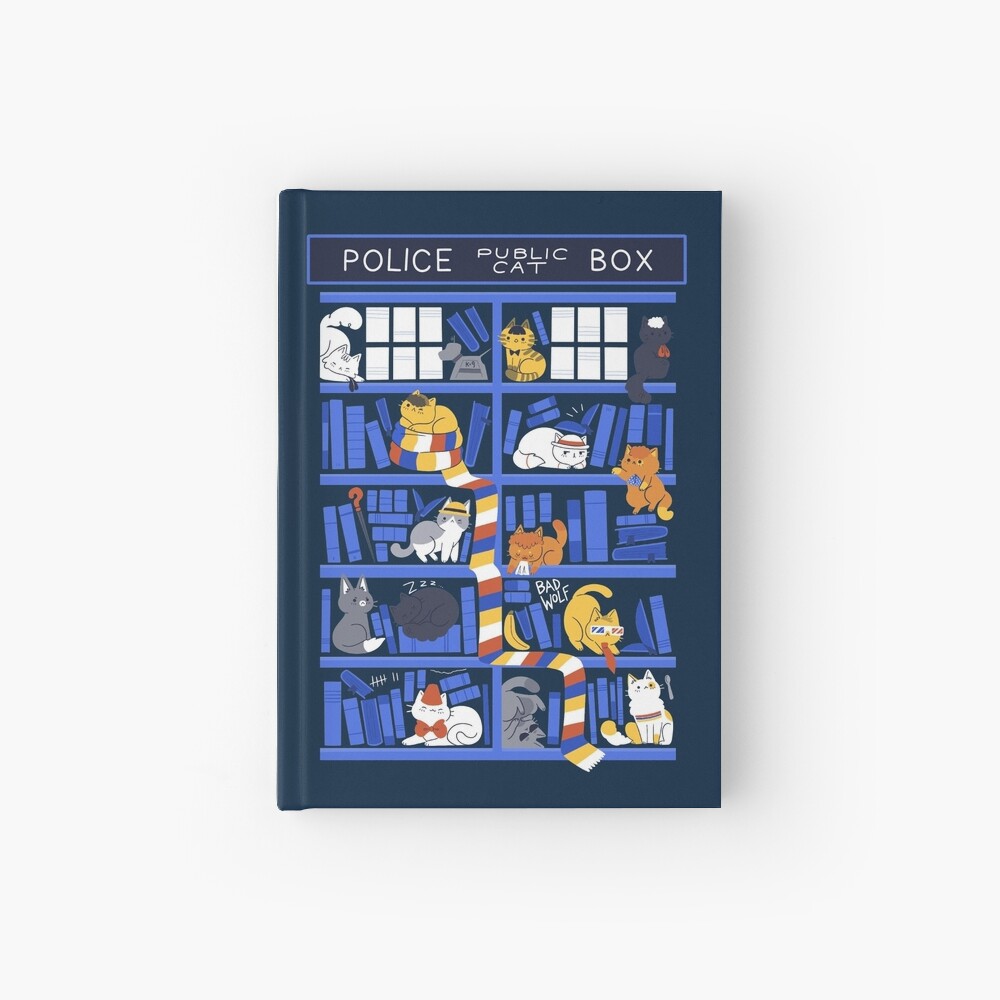 Library Box Who Hardcover Journal