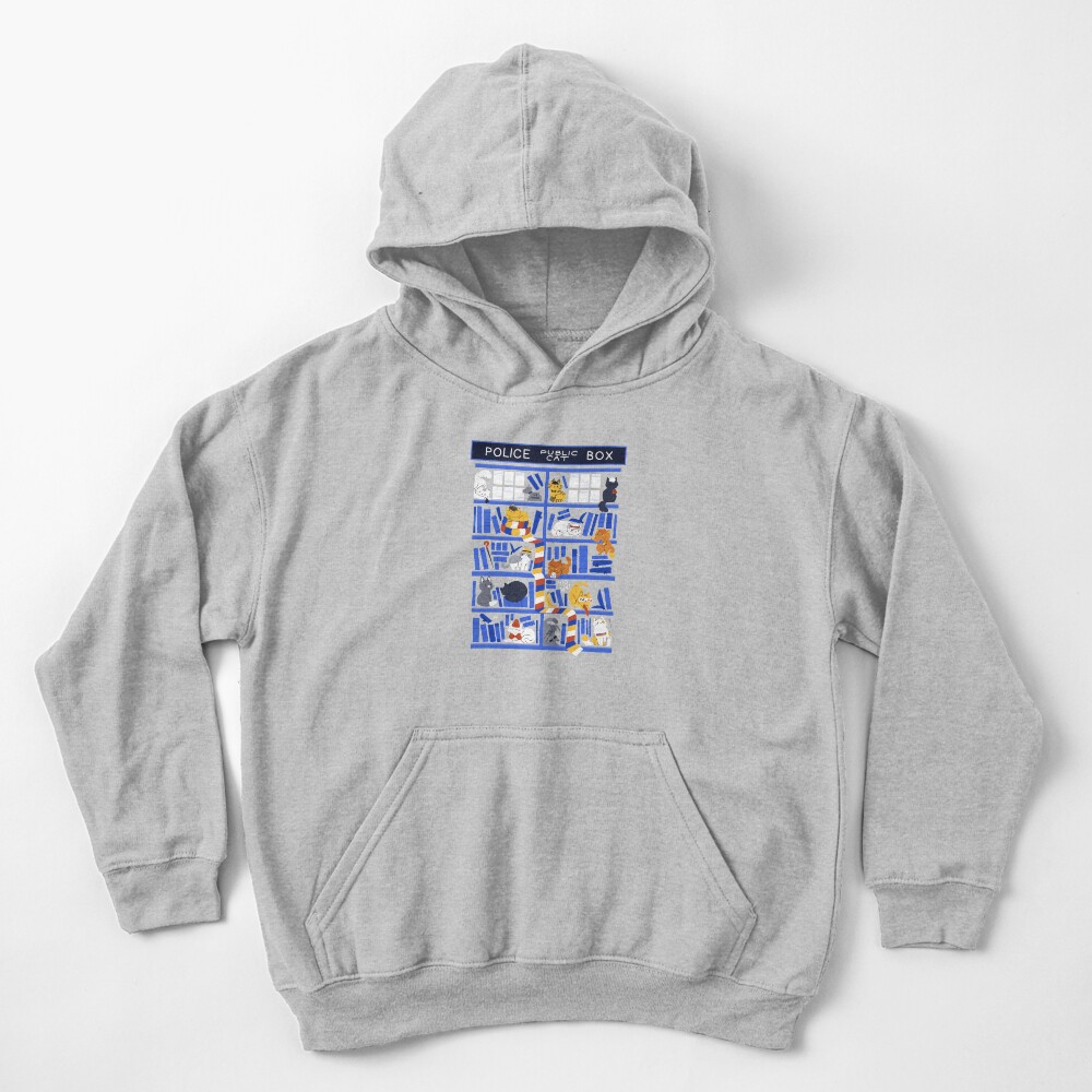 Library Box Who Kids Pullover Hoodie