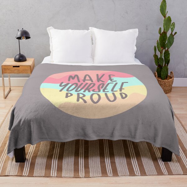 Item preview, Make Yourself Proud | Retro Pastel Quote designed and sold by CarlosAlberto.