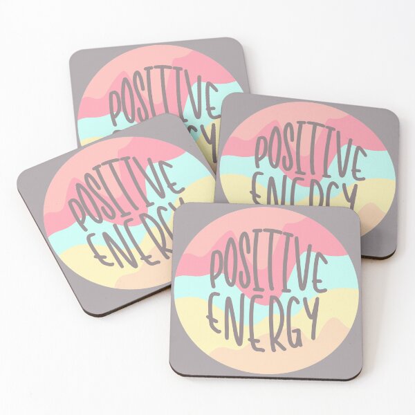 Item preview, Positive Energy | Retro Pastel Quote designed and sold by CarlosAlberto.