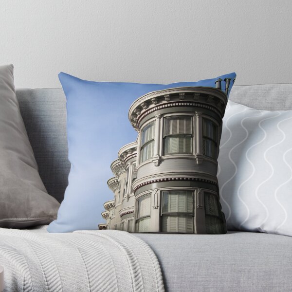 SF Street Throw Pillow