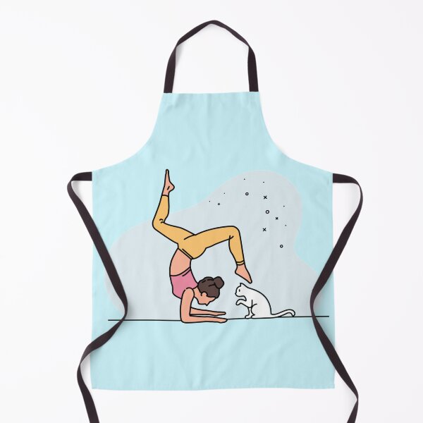 Item preview, YOGA WITH CAT handstand designed and sold by Trio's Stuff.